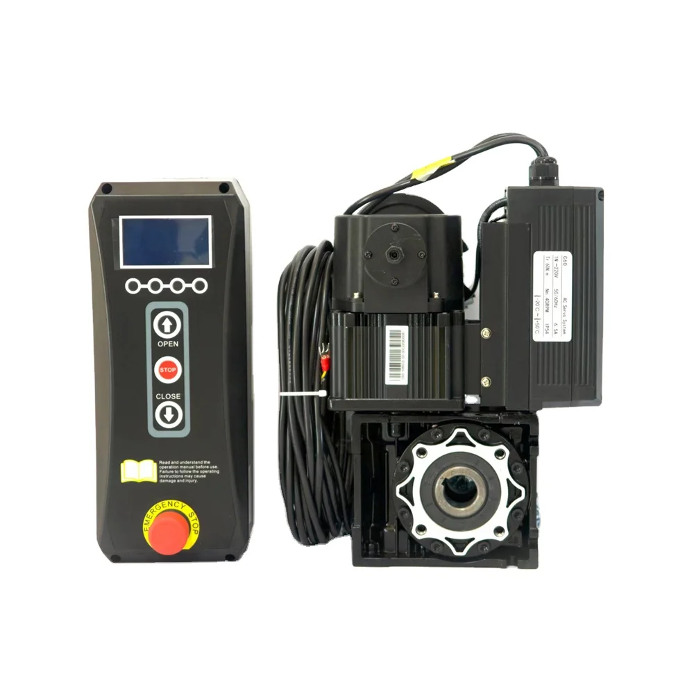 Single-Phase Brushless 110V Servo Motor C40 With Absolute Encoder For Industrial Sectional Door Access