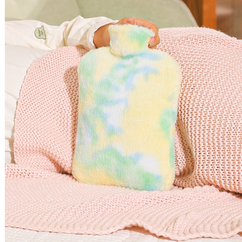500/1000Ml large-capacity hot water bag Removable hot water bag can be reused Women's belly warmer, hand warmer hot water bag