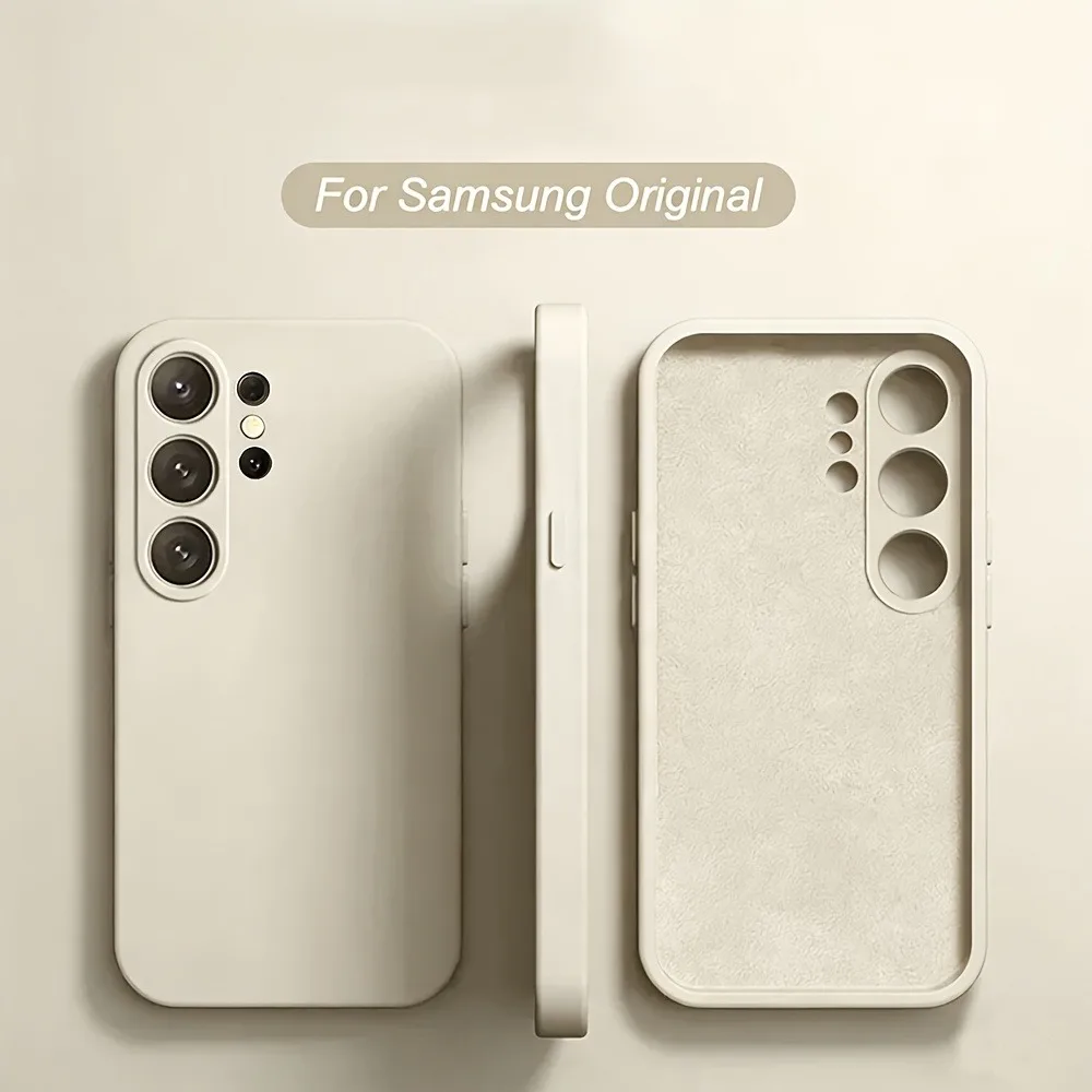 S26 Ultra Plus Hülle Flüssigsilikon Handyhülle für Samsung Galaxy S26 S25 S24 Ultra Plus S 26 Ultra Hüllen Stoßfeste Weiche Abdeckung – Detail 11