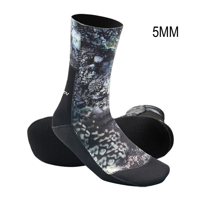 

3MM/5MM Neoprene Non-slip Adults Keep Warm Spearfishing Water Sport Wetsuit Socks Scuba Snorkeling Surfing Drifting Diving Socks