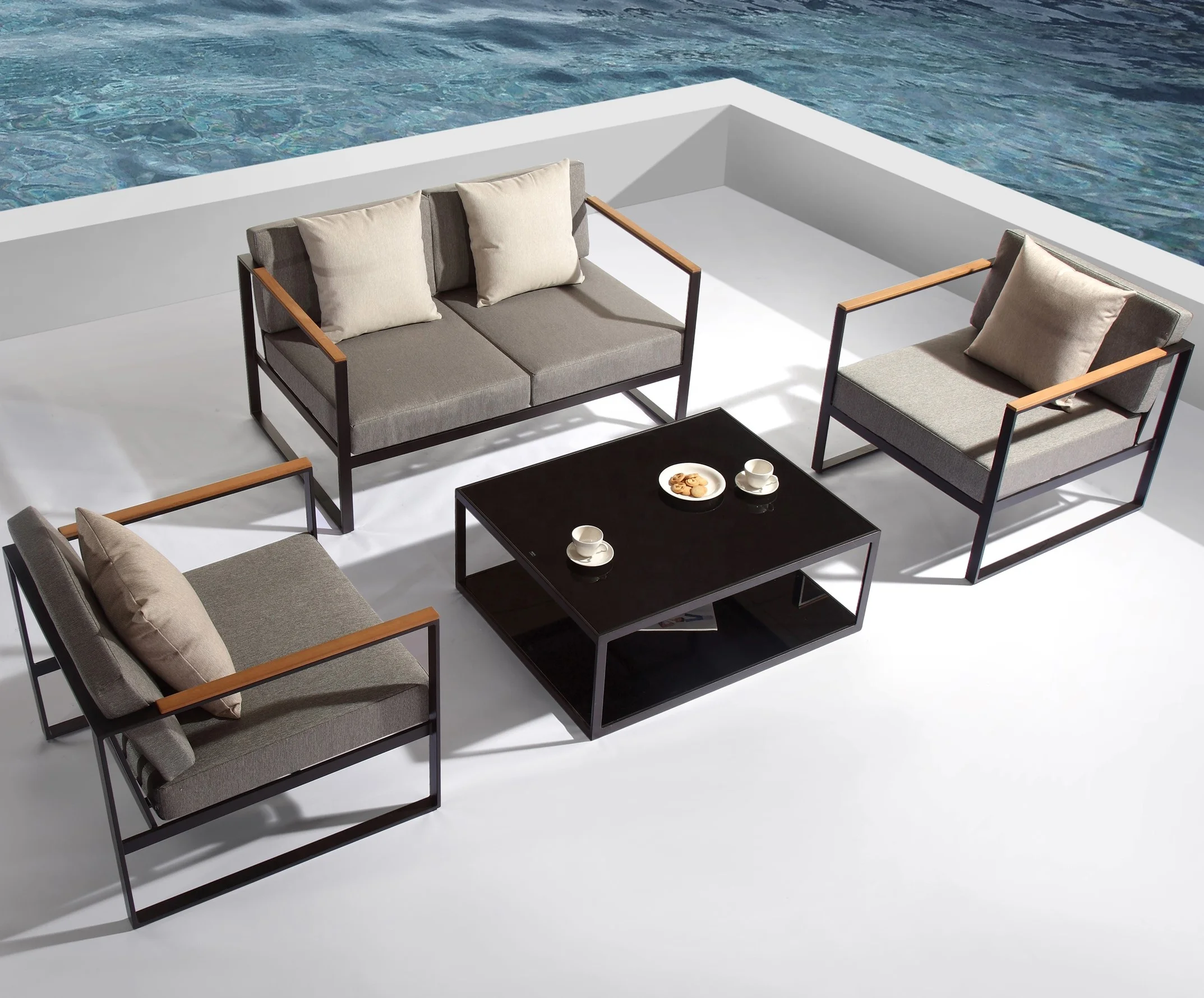 

Modern Style High End Garden Outdoor Furniture Garden Sofa