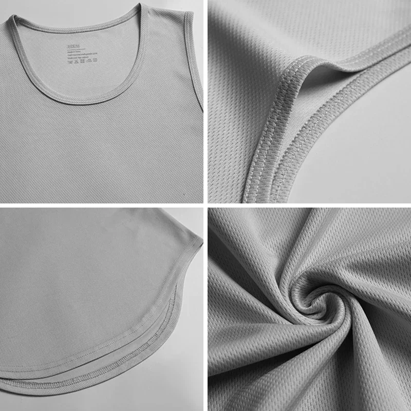 Canottiere da palestra da donna estive Abbigliamento da allenamento fitness Camicia senza maniche per bodybuilding allentata ad asciugatura rapida Gilet da basket alla moda