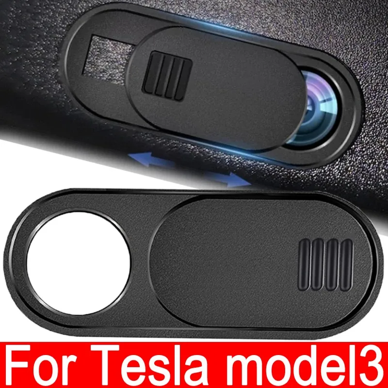 Camera Covers for Tesla Model 3 Y Webcam Slide Blocker Privacy Protector Anti-peep Sliding Camera Cover for Pc Laptop