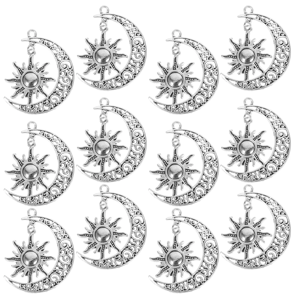 

20pcs Sun Pendant Enameled Alloy Jewelry Charms for DIY Crafts Necklace Pendent Charms For Bracelets Accessories Bracelets