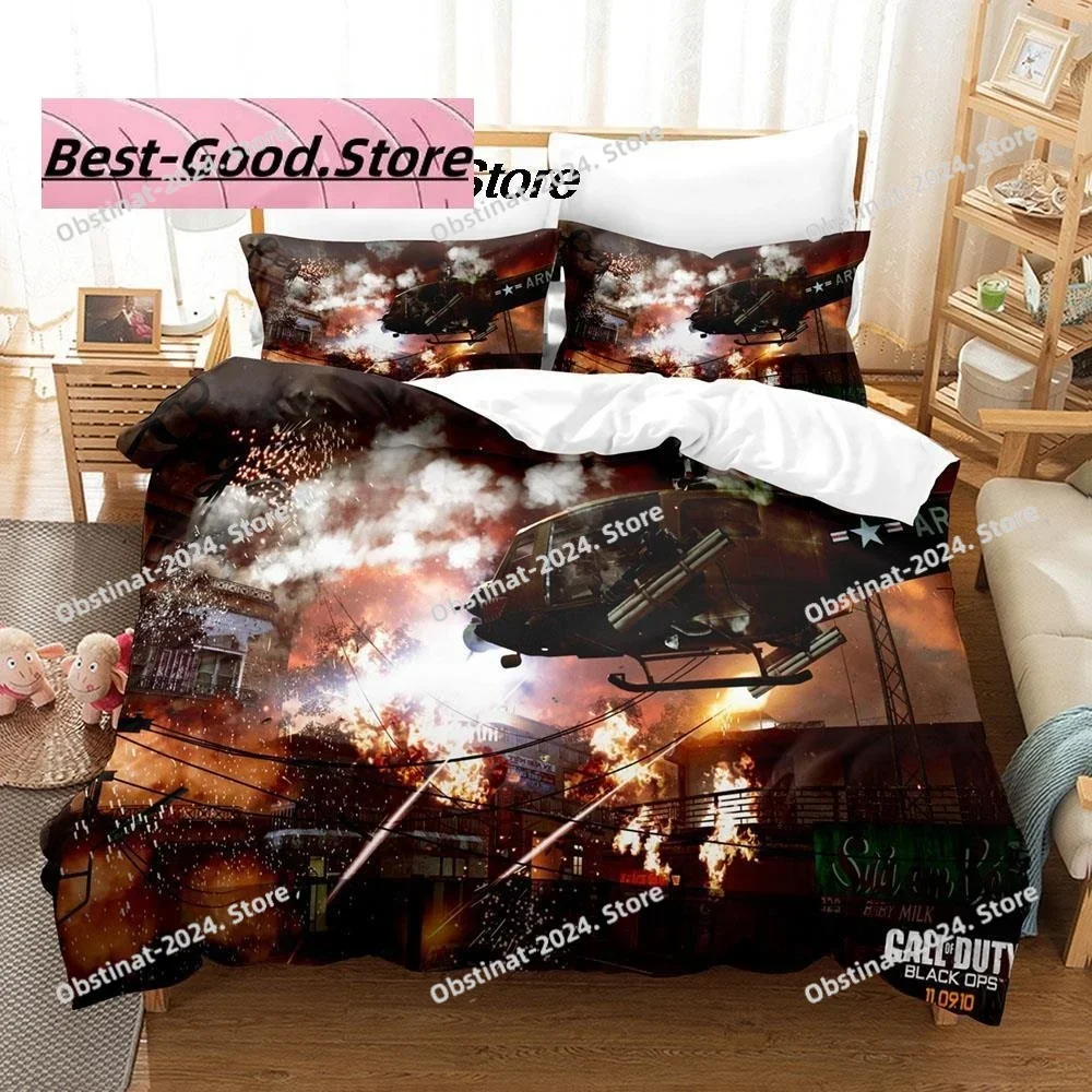 

New Call of Duty Bedding Set Single Twin Full Queen King Size Bed Set Aldult Kid Bedroom Duvetcover Sets Game Bed Sheet Set