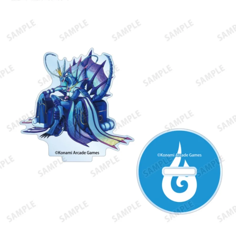 Monster Retsuden Oreca Battle 10CM Popular Anime Character Acrylic Stand Figure Cool Desk Ornament Cosplay Prop Gift Keychain
