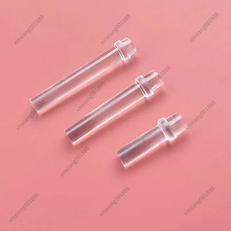 100PCS Flat Head 3mm Light Pipe, F3 SMD Light Guide Column, Transparent Brightening Light Bar