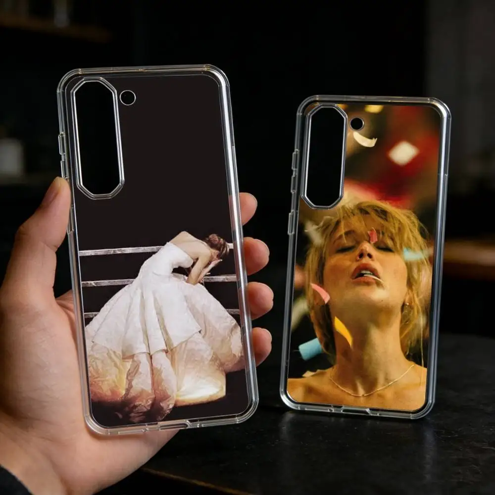HOT J-Jennifer L-Lawrence Phone Case For Samsung Galaxy A91,80,73,72 ,71,53,52,32 ,31,22,21s,20,Transparent Case