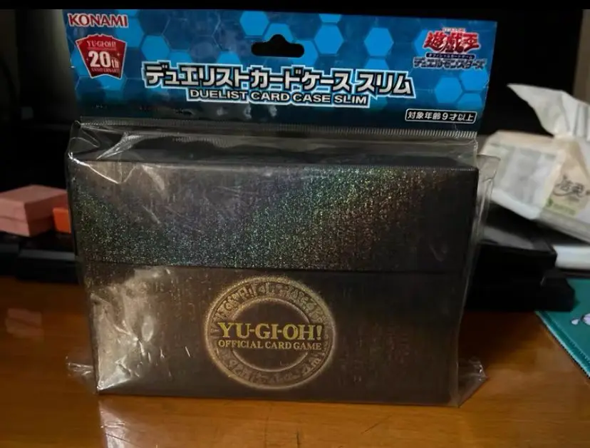 YuGiOh OCG Konami 20th Anniversary Duelist Card Case Slim giapponese sigillato