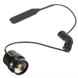 Joli à pression de télécommande de lampe de poche, torche à main, capuchon de queue en alliage d'aluminium, contrôleur de lumière, accessoires modifiés