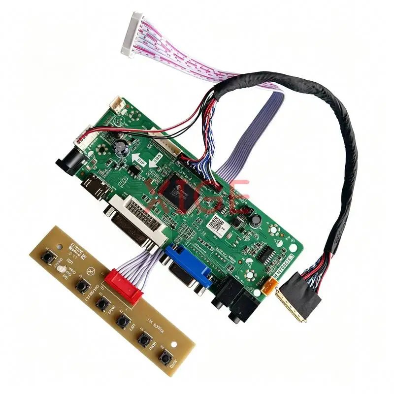

Controller Board Fit LT133EE10 N133B6 N133BGE LT133EE09 HDMI+DVI+VGA Laptop Display Screen 1366*768 40 Pin LVDS 1366x768 DIY Kit