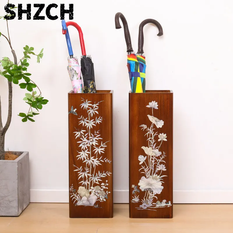 Creative Umbrella Stand Storage Bin Fashionable Doorway Organizer Long Umbrellas Home Decor High-Capacity Entryway Storage Stand