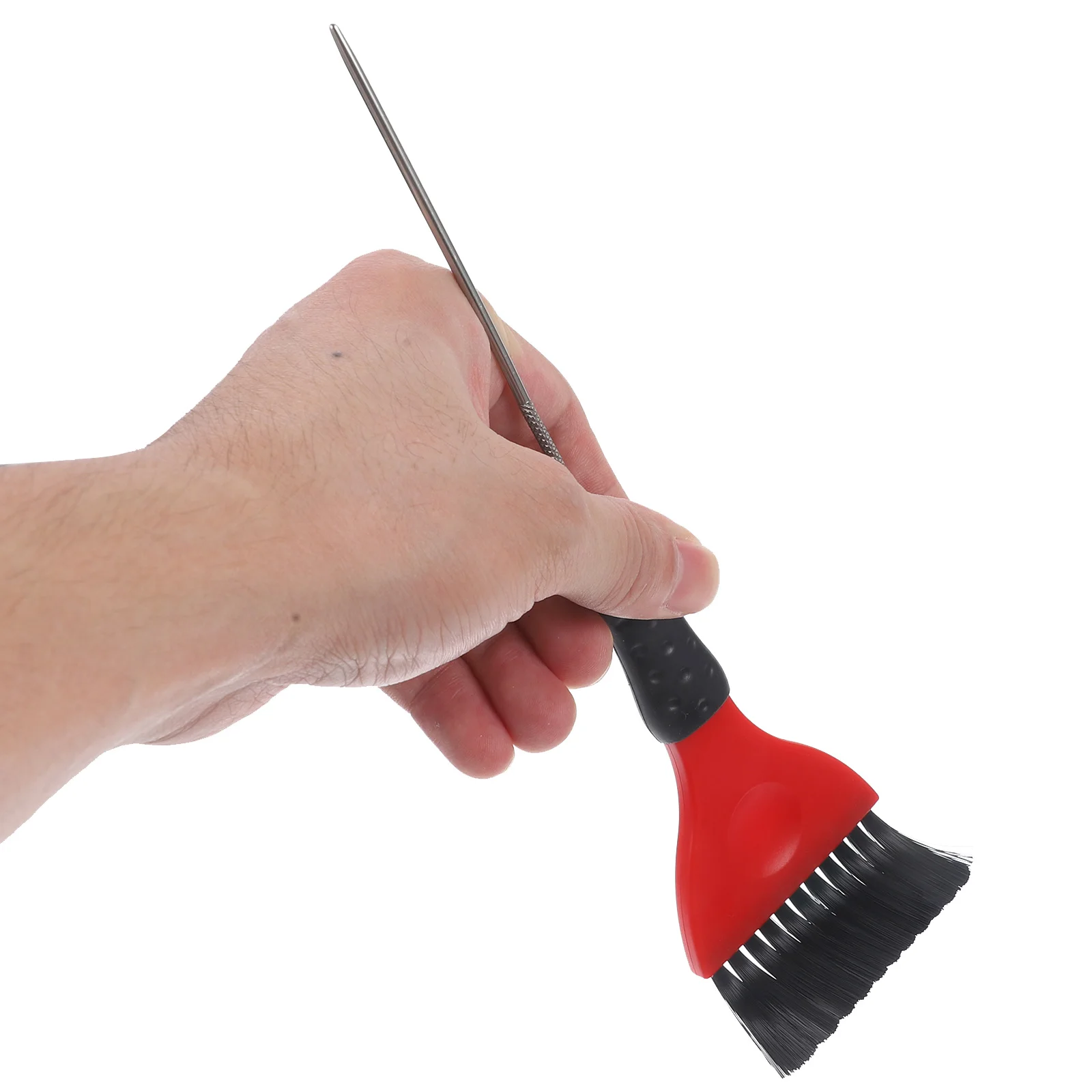 

3 шт., кисть для краски для волос, булавка из нержавеющей стали, хвост для салона, домашний инструмент для окрашивания волос, кисть для краски, парикмахерский инструмент