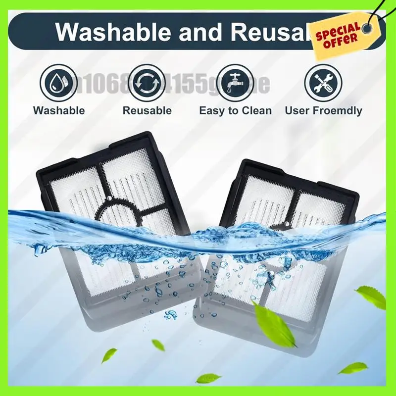 

-A61K Сменные HEPA-фильтры для BISSELL Crosswave HF3 3598N, беспроводной пылесос для влажной и сухой уборки, аксессуары