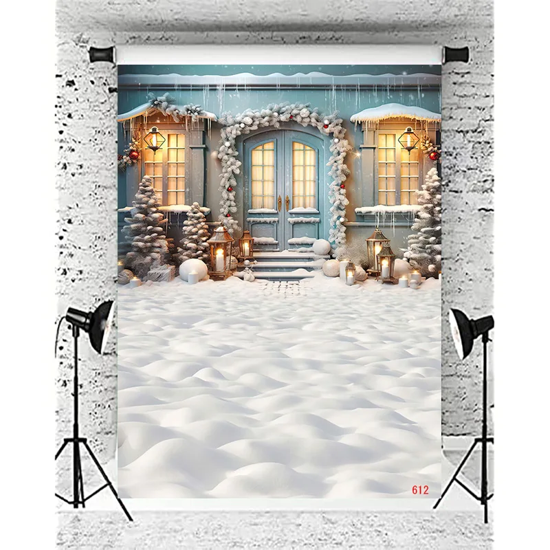 Fondo fotográfico para decoración del día de Navidad, telón mágico de Nochebuena, Feliz Año Nuevo, accesorios de estudio Creath, JD-29