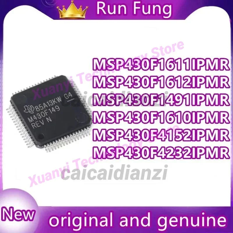 MSP430F1491IPMR MSP430F1610IPMR MSP430F1611IPMR MSP430F1612IPMR MSP430F4152IPMR MSP430F4232IPMR MSP430F IC MCU Chip LQFP-64