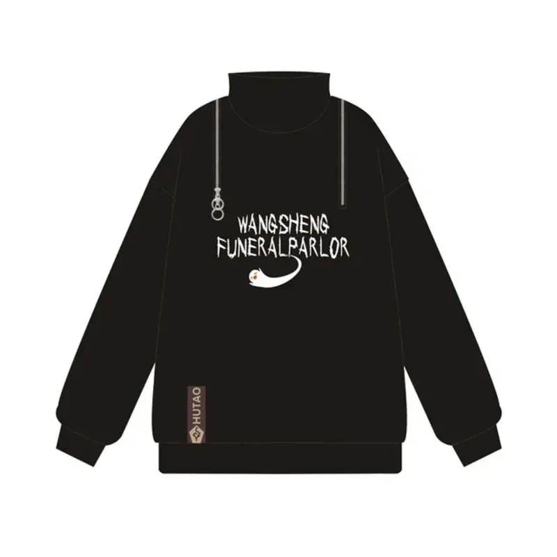 DY20Game Anime Genshin Impact Hu Tao Cosplay Harajuku Moda Hoodies Casaco Suéter Solto Outono Inverno Casual Moletom Jacketb