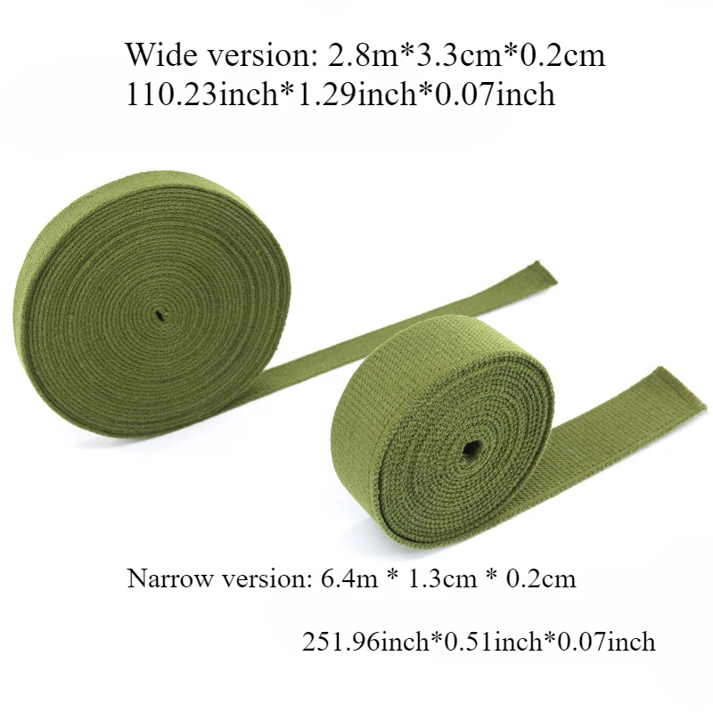 1pc Mountaineering Backpack Woven Strap Packing Rope Rock Climbing Tools Military Green Camping Outdoor Rope Survival Gear Parts