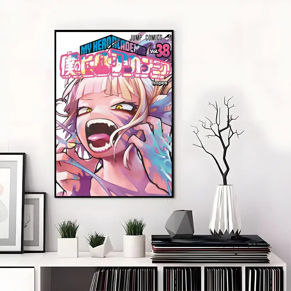 M-My Hero Academia Poster Hochauflösende Poster-Aufkleber, geeignet für Schlafzimmer, Wohnzimmer, Heimdekoration – Detail 4