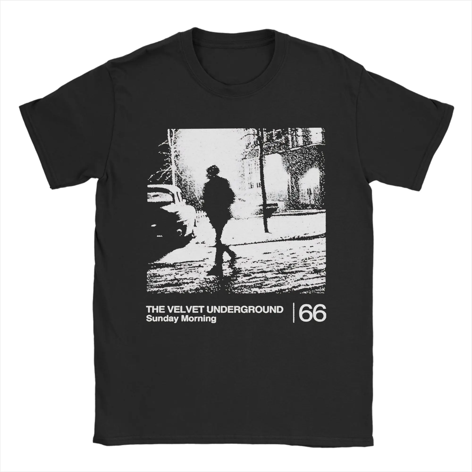 Sunday Morning  The Velvet Underground  Minimalist  T-Shirt 100% Cotton Tee Shirt Round Collar Short Sleeve T Shirt Clothes