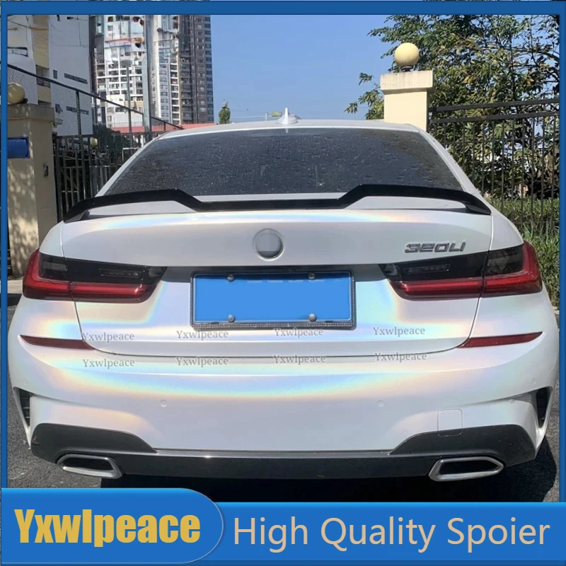 

For BMW 3 Series G20 G28 Spoiler 2019 2020 2021 2022 320i 325i 330i M340i ABS Material Rear Trunk Lip Spoiler Car Accessories