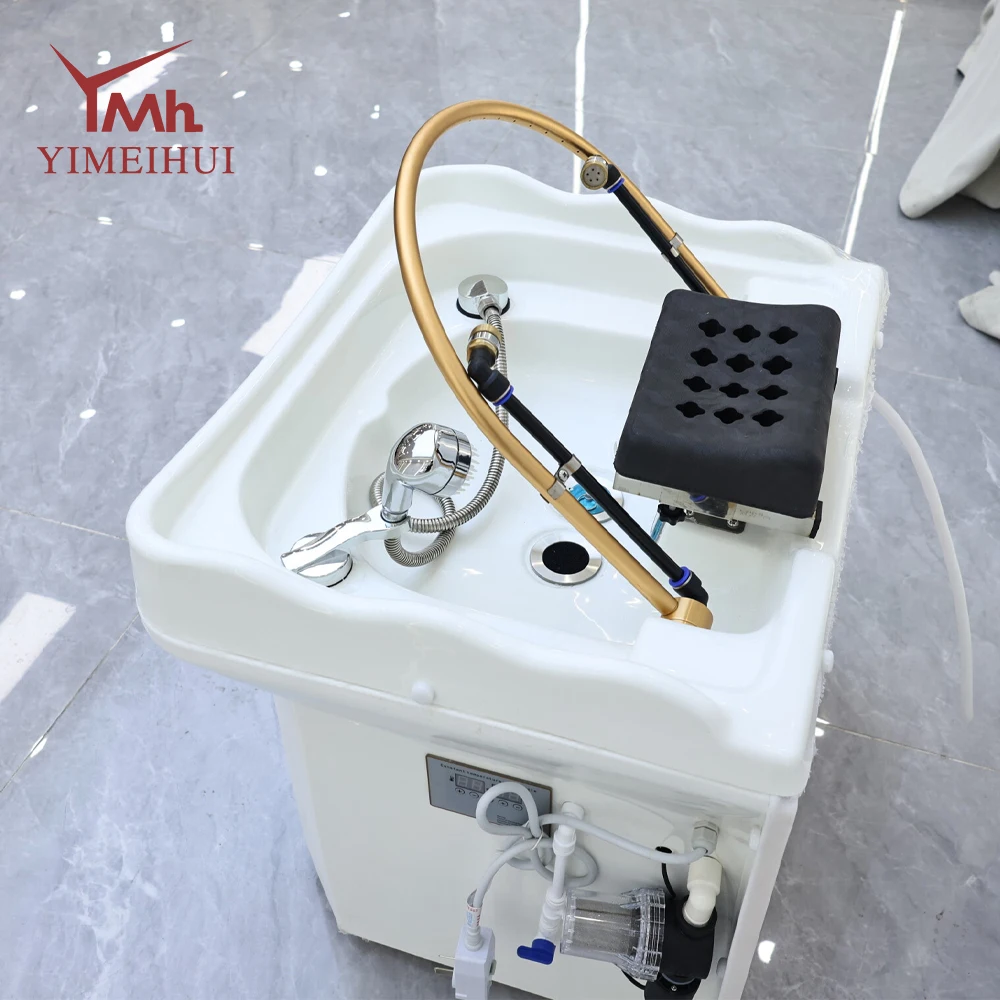 حوض تدليك سبا الرأس المحمول الساخن لصالونات التجميل #4