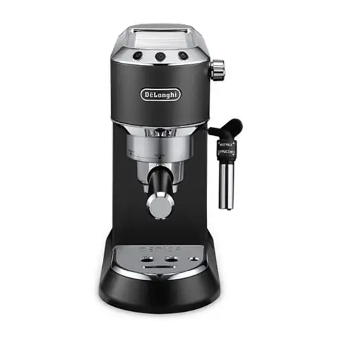 Delonghi HOUSEHOLD 가정용 커피 머신, 반자동 이탈리아 카페 메이커, 에스프레소 홈 펌프, EC685.EK, DIY 우유 거품, 15bar, 1.1L 블랙 