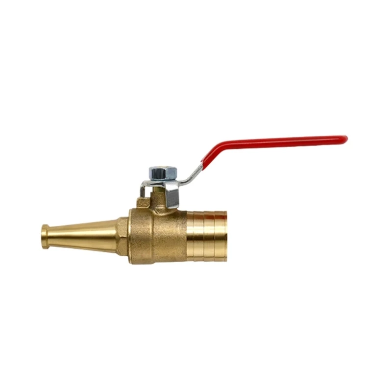 Robuust metalen draaislangmondstuk, hogedrukslangmondstuk met aan-uitkleppen, massief metalen inch connector