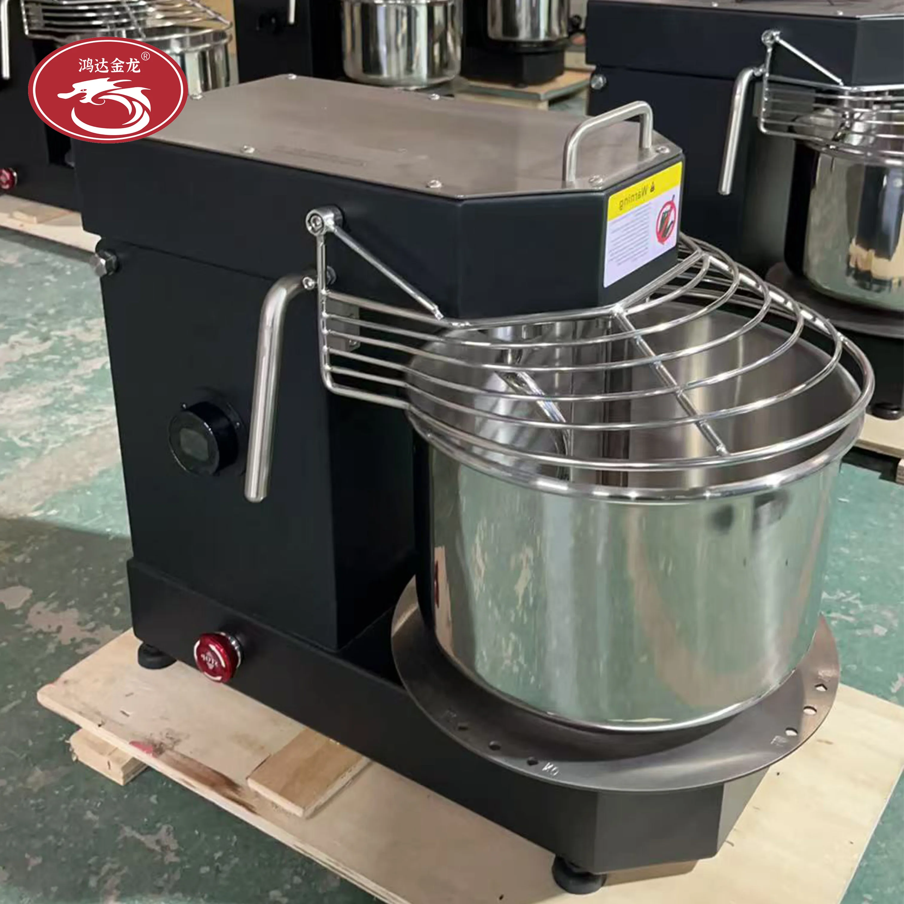 7L desktop dough mixer, household bread making spiral mixer, baking equipment, food mixer