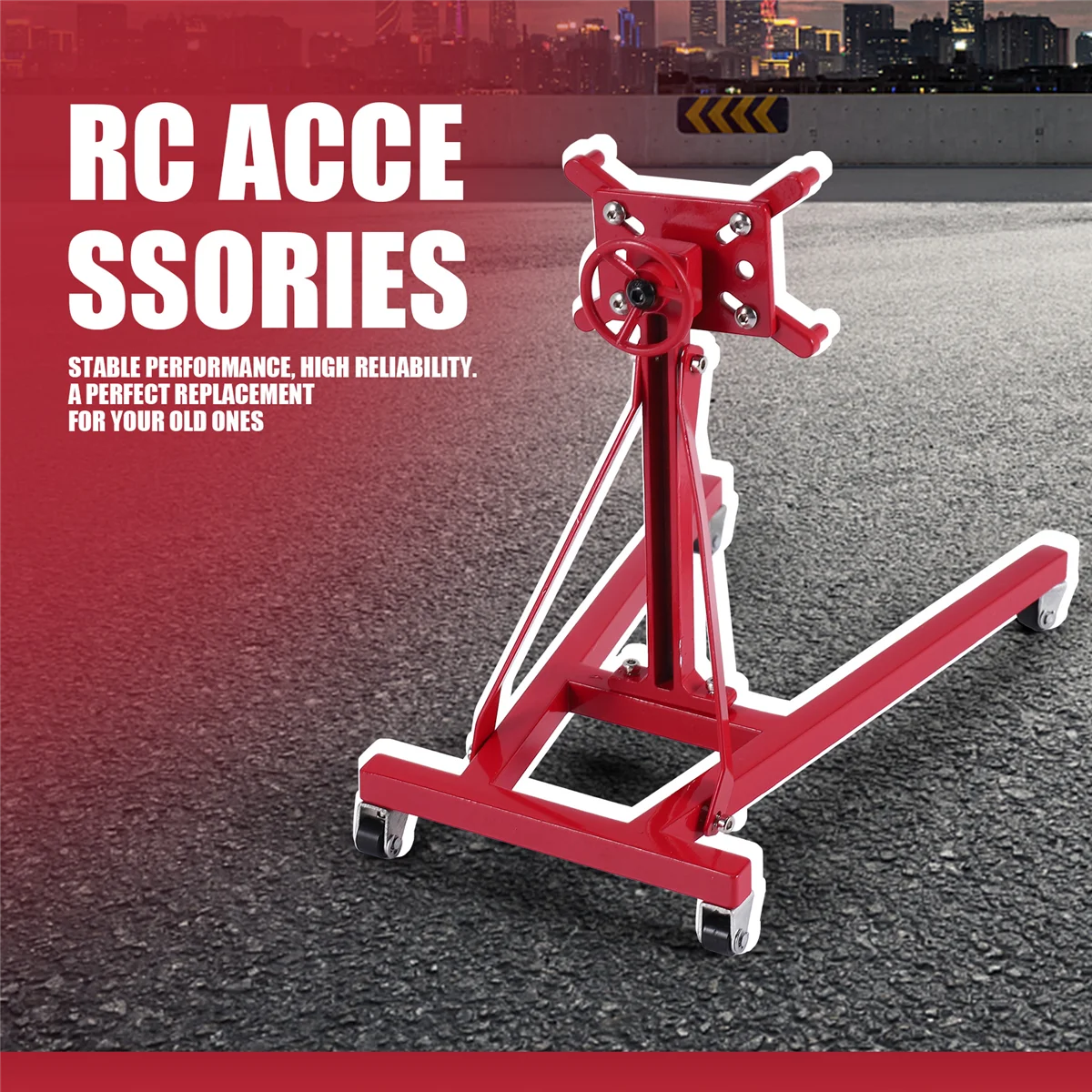 High-end Bracket Engine Stand for 1/10 RC Crawler Car Traxxas TRX4 Axial SCX10(Remote Control Car Simulation Toy Model),1