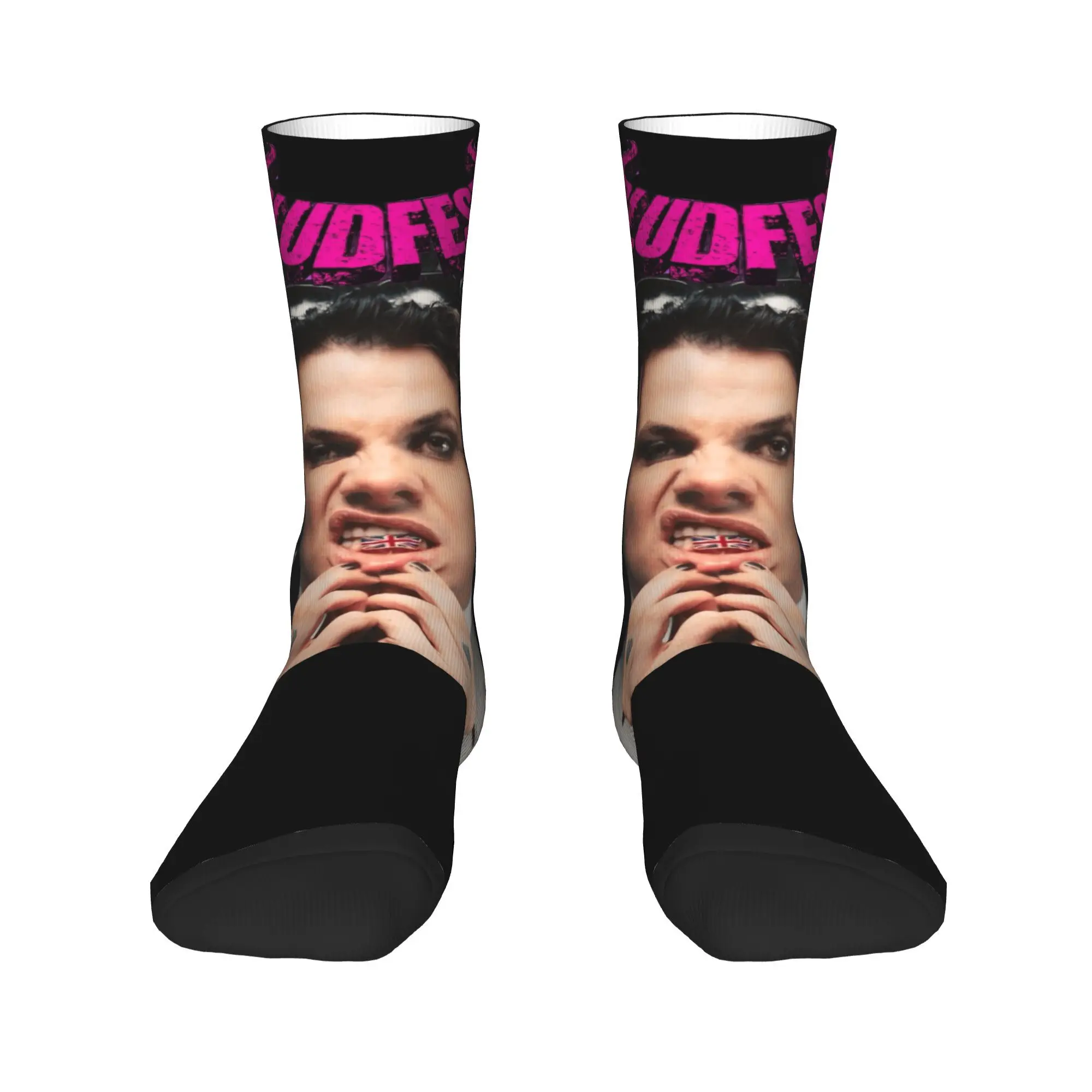 Yungblud  Stockings Bludfest Graphic Fashion Socks Spring Anti Skid Socks Couple Running Sports Comfortable Socks