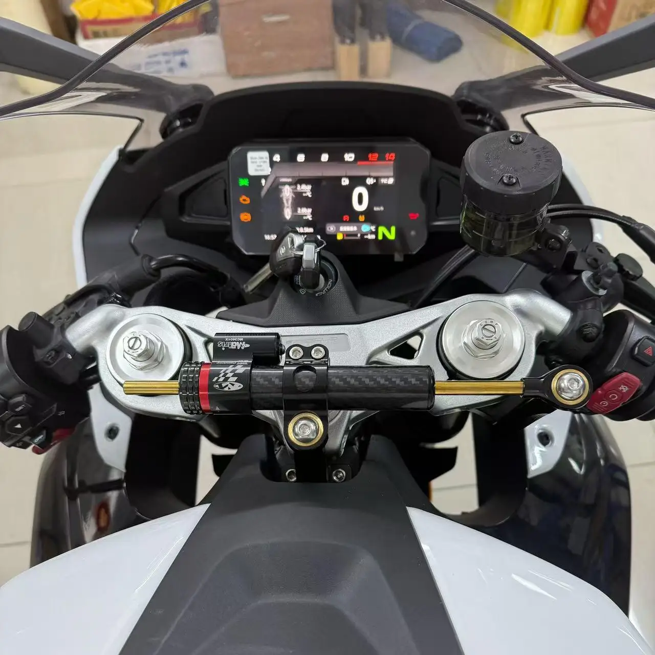 

Для CFMOTO 675SR SR675 новый мотоцикл рулевой стабилизатор монтажный кронштейн комплект монтажных кронштейнов демпфера