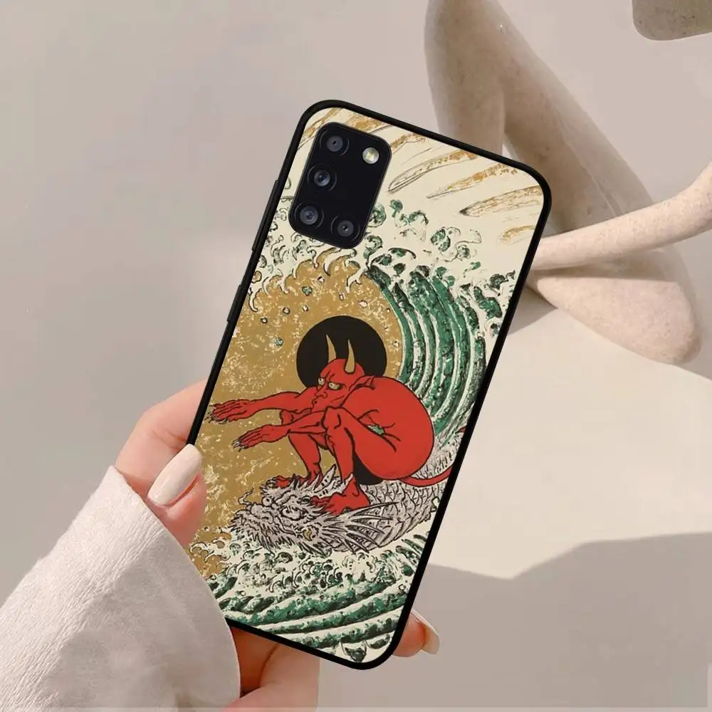 Utagawa Kuniyoshi Ukiyoe الفن قضية الهاتف لسامسونج A 52 53 21 32 13 12 71 31 51 40 72 73 70 22 42 50 30 20 21 قذيفة