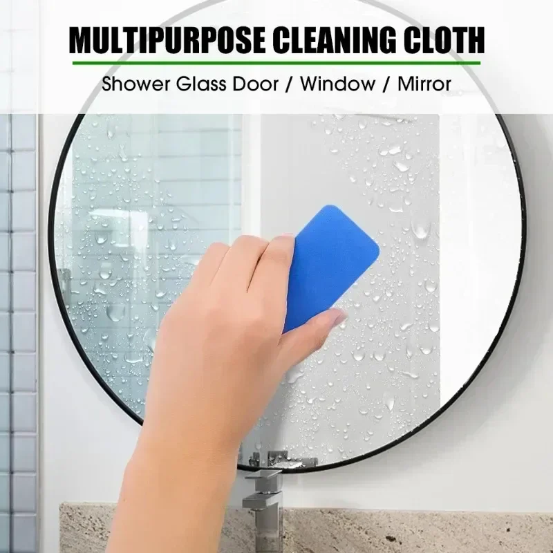 Car Glass Oil Film Removal Sponge Wipe Windshield Rear View Mirror Stain Cleaning Wool Felt Brush Auto Detailing Accessories