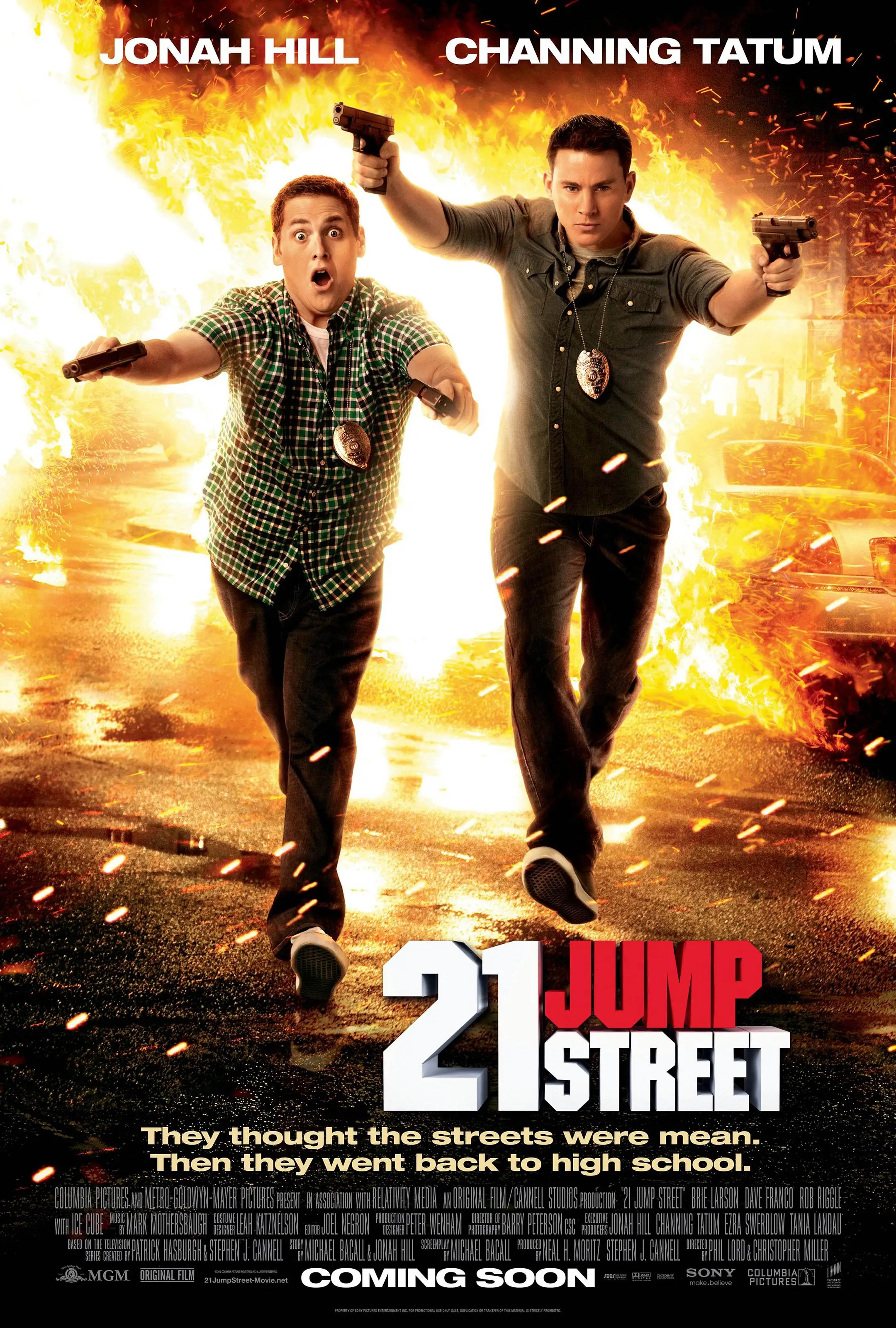 Movie 21 22 Jump Street (2014) Poster Canvas Painting Wall Art Home Decor