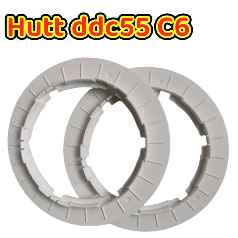 (2 piezas) Soporte/Rueda de repuesto original para paño de limpieza de limpiacristales Hutt ddc55 C6