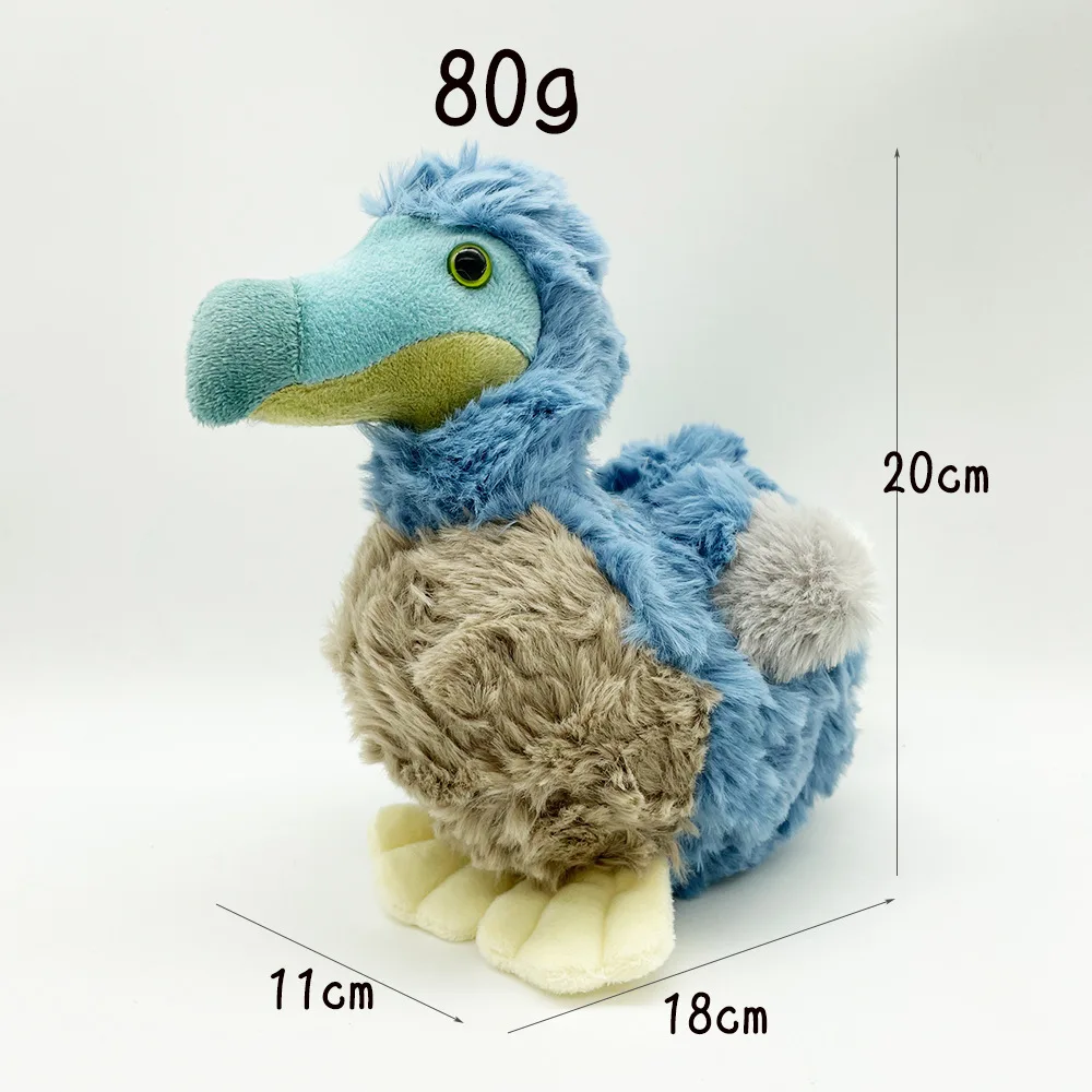 Dodo Vogel Knuffel Ark Survival Geëvolueerd Dodo (Dudu) Knuffeldier Zachte Pluizige Dinosaurus-Era Verzamelpop