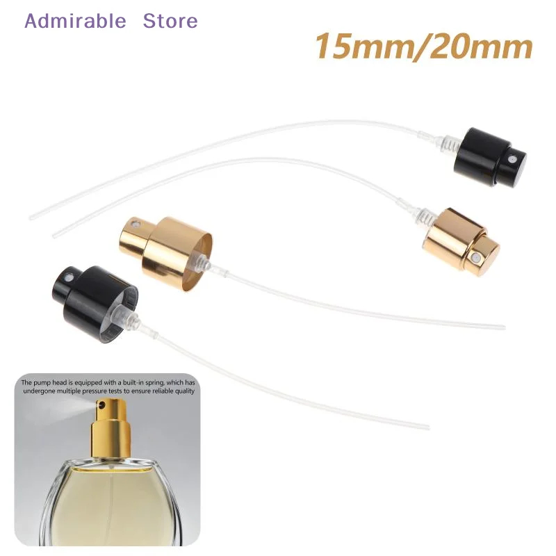 wFine Mist Perfume Sprayer Nozzle No Waste Fit 15/20mm Bayonet Aluminum Perfume Bottles 1Pcs Replacement Accessory