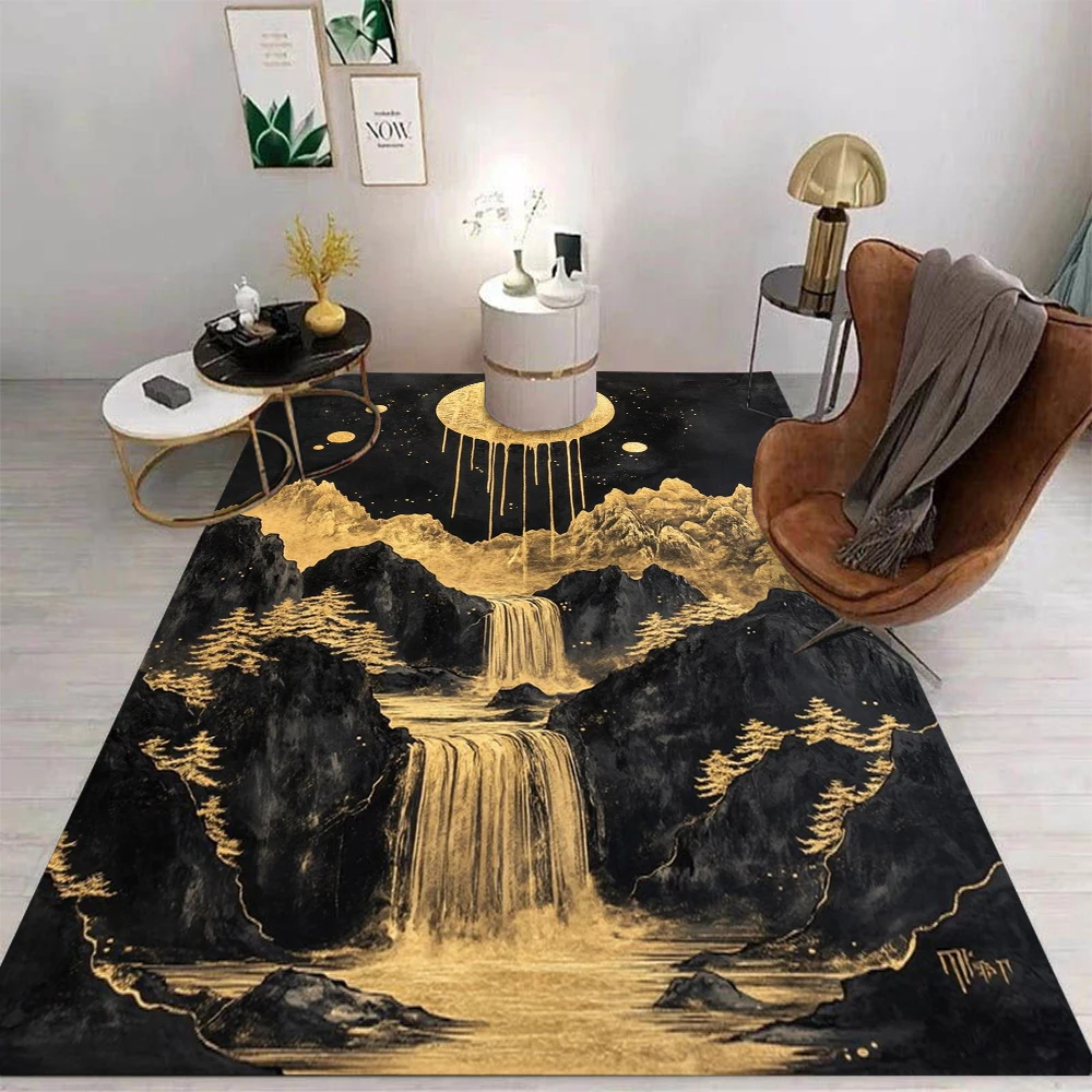Çin Sanatı Tarzı Halı Altın Da - Home Decor Retailers incelemesi ve fiyatı