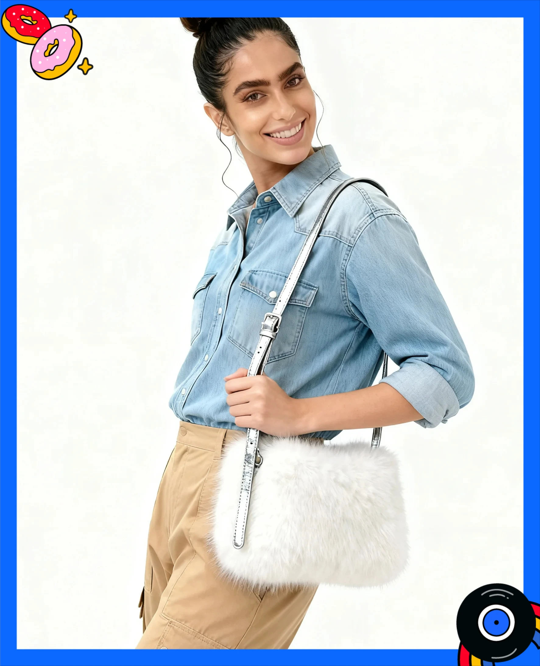 

Сумка через плечо 2026Женская модная сумка через плечо Дизайнерская сумка через плечо Классическая женская сумка через плечо