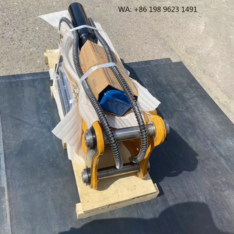 Heavy Duty Side Rock Breaker Hammer High Strength Concrete Breaking Tool Small Construction Site Engineering Equipment
