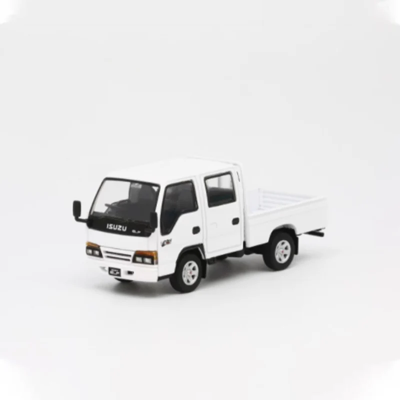 

Литой под давлением масштаб 1:64 Isuzu ELF, имитация грузовика, модель автомобиля из сплава, статический дисплей, Коллекционная игрушка, подарок, сувенирное украшение