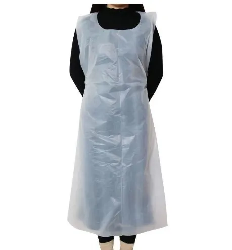 Disposable Apron Thickened Oil Proof And Clean Household Catering Barbecue Factory Plastic Apron Dish Soap Apron