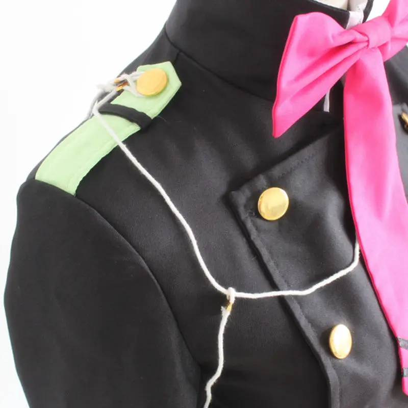 Fantasia de Cosplay Anime Japonesa com Peruca para Mulheres, Serafim do Fim, Owari no, Shinoa, Hiiragi, Conjunto Completo, Uniforme para Festa de Halloween