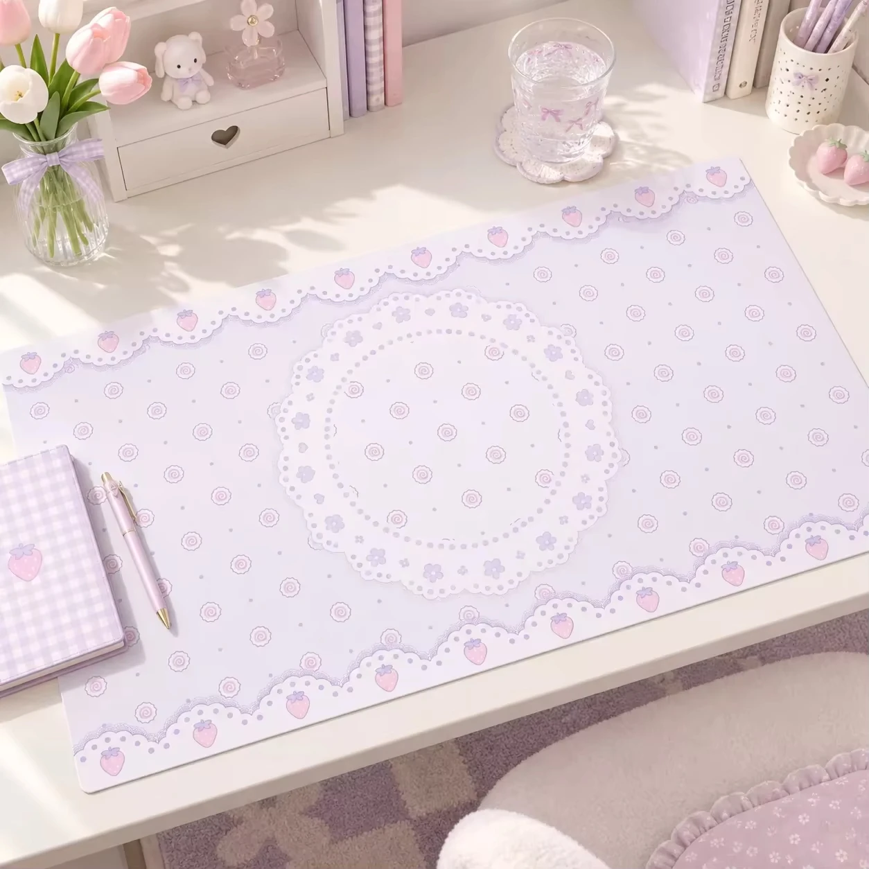 Nueva alfombrilla de escritori - Leather Desk Pad reseña y precio