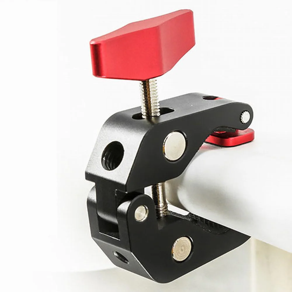 New Super Clamp Mount Aluminum with 3/8\