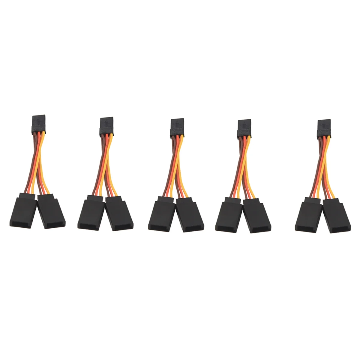 

A07I 5 шт. JR/Futaba Style Servo 1–2 Y, жгут проводов, разветвитель кабеля «папа-мама», удлинительный провод для радиоуправляемых моделей 7 см