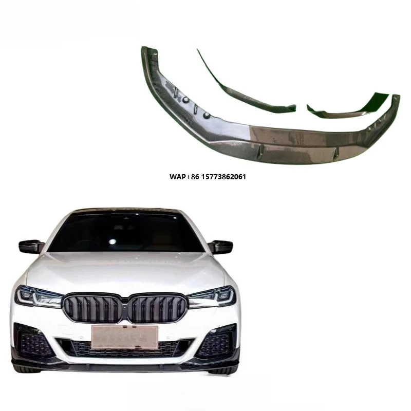 

Suitable for 21-23 5 Series 525li 530li G30 G38 High Quality Carbon Fiber Front Lip