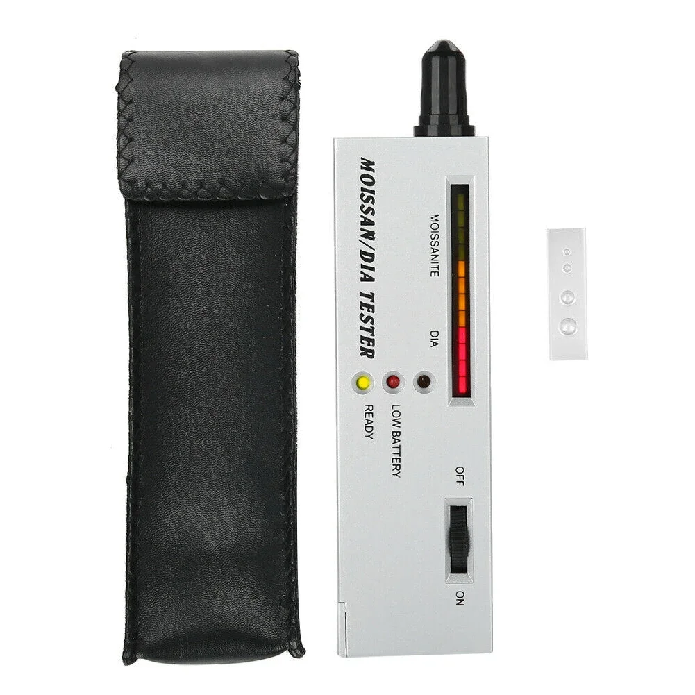 1 упаковка, тестер золотого, серебряного и бриллиантов, набор для тестирования драгоценных камней, цифровой электронный инструмент, высокоточная ручка для обнаружения, аксессуары для инструментов