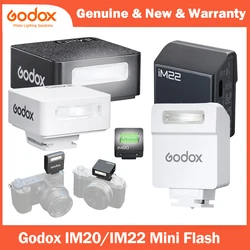 Godox iM20 iM22 Mini Camera Flash for Canon Fuji f1-230 Sony zv1 zve10 Ricoh gr3 Nikon Panasonic Olympus Pentax Most SLR Cameras